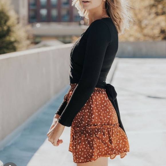 Lizard Thicket *RUST* tie top - Picture 4 of 8